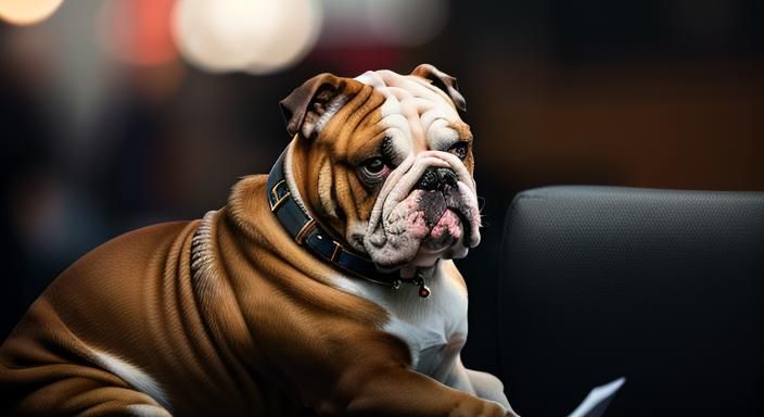 Elegant Bulldog Composition ,

[

appealing notably to disce...