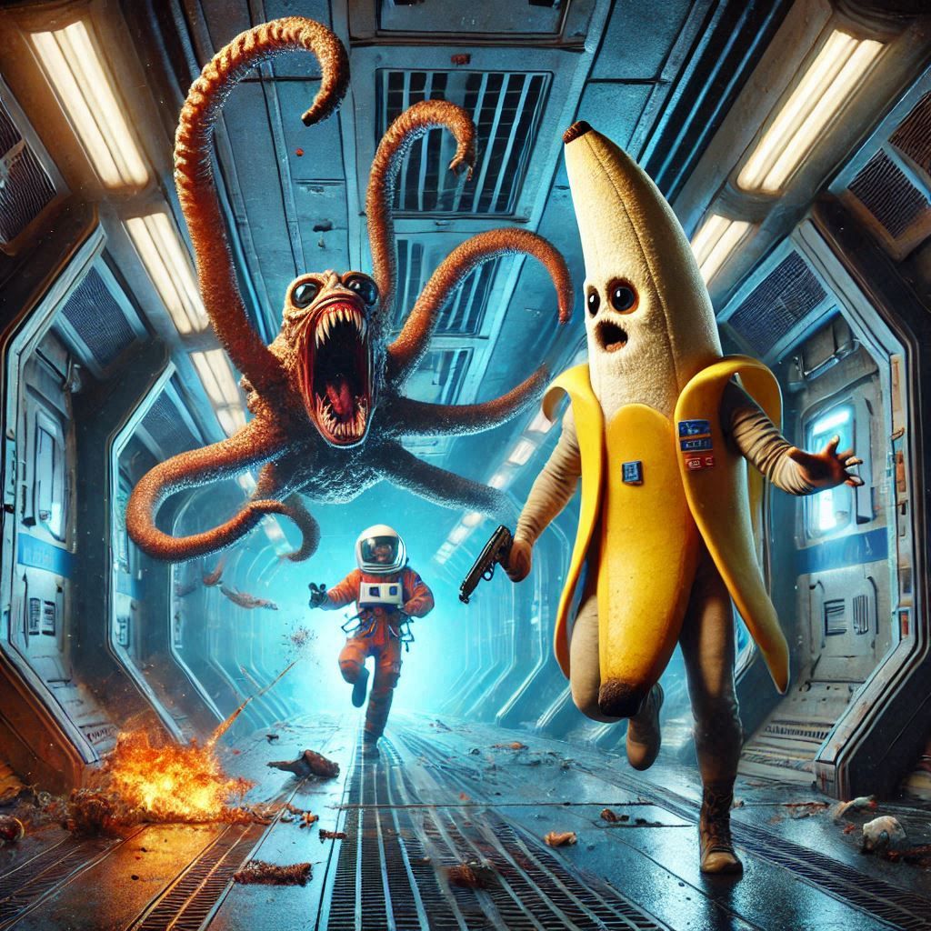 Stop! Don´t eat the Banana Man!