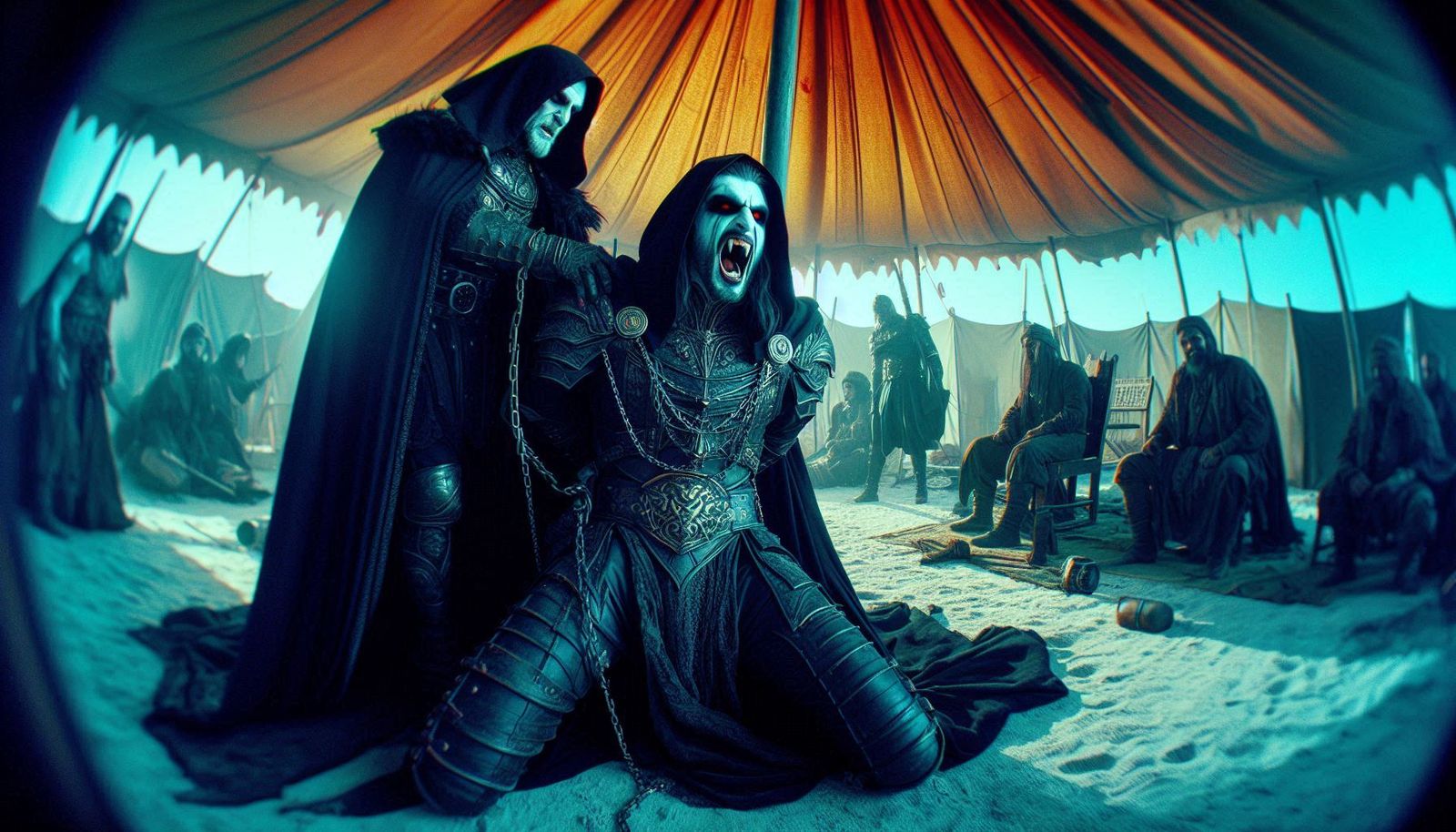 Los no muertos Cambys, el emperador de los vampiros