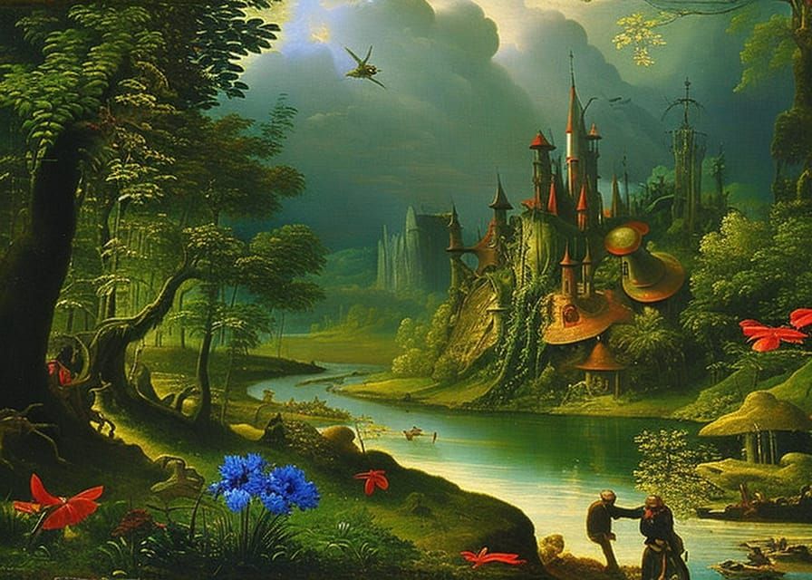 Bosch & Brueghel 24 + Asher Brown Durand
