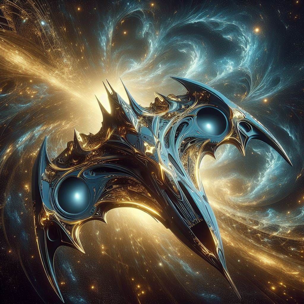 Bat inspired spaceship