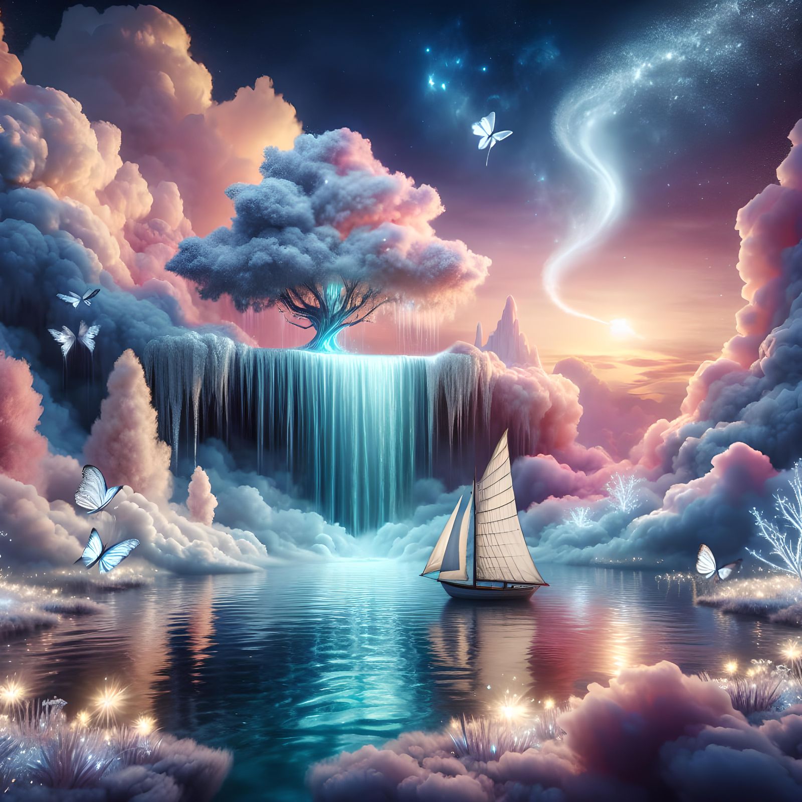 Come Sail Away  by @Robin