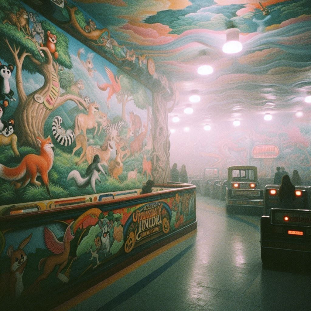 Liminal {childhood theme park}