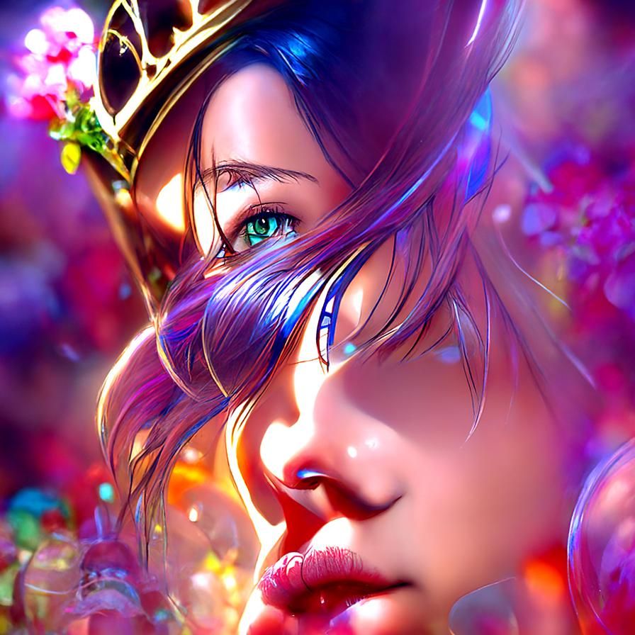 %::::&&gorgeous princess:::::::: the Head and_shoulders_port...