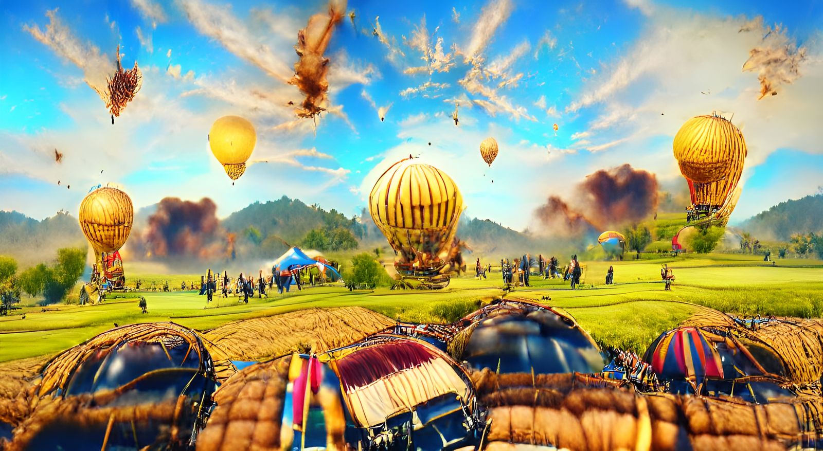 The great ballooning battle