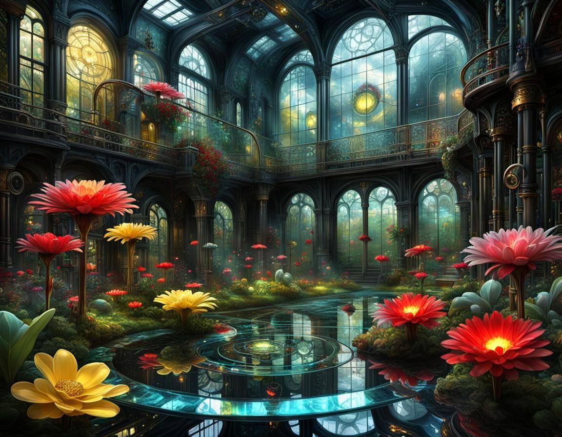 Dark Steampunk Manor Ai Generated Artwork Nightcafe Creator