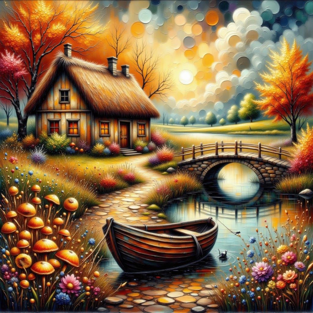 <lora:Mixed Media Impasto:1.0>