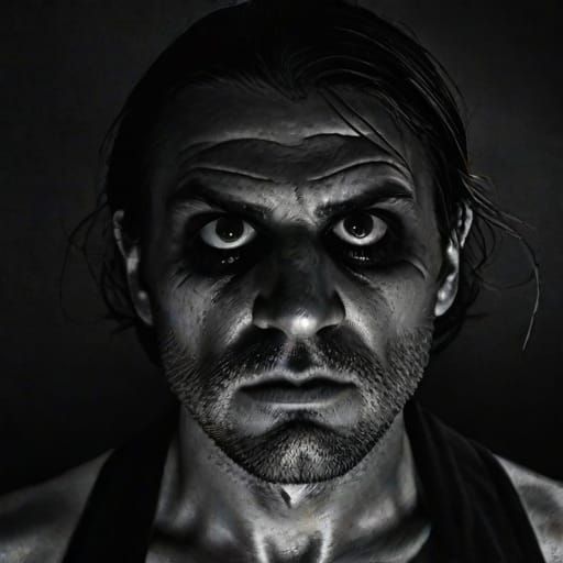 Truly evil super Mario staring right at you๐