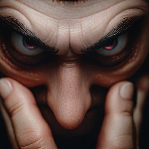 Truly evil super Mario staring right at you😂