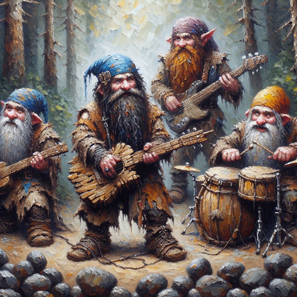 The drummer still gets all the girls, no matter how old he is