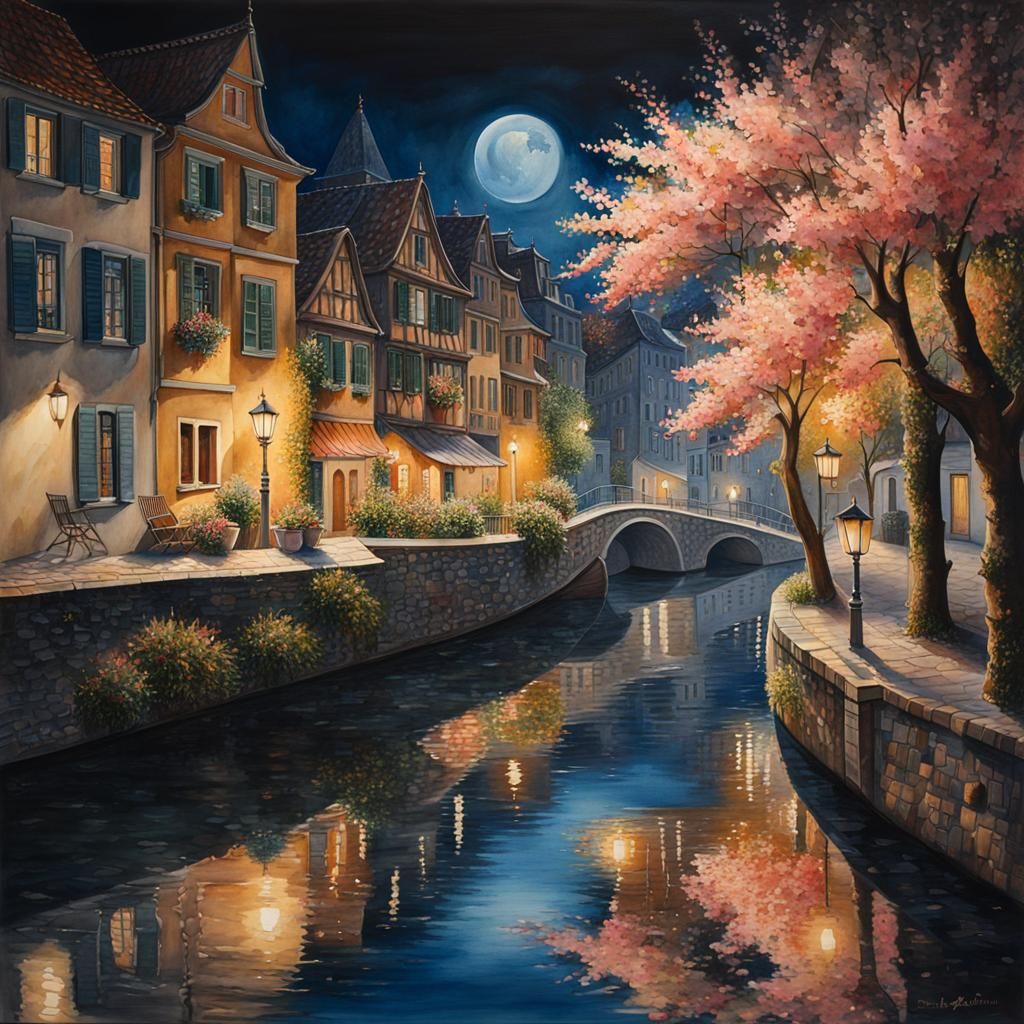 Charming townscape  by @Neverland