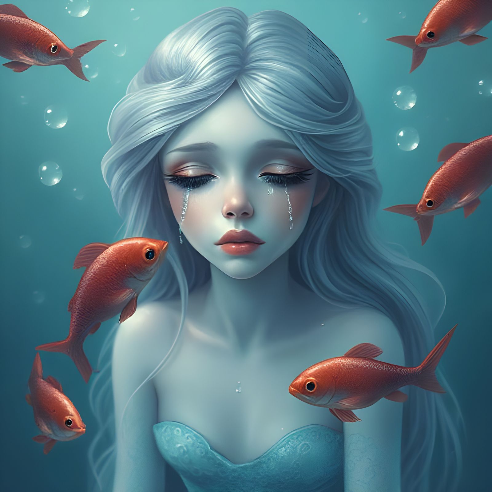 Sad Mermaid