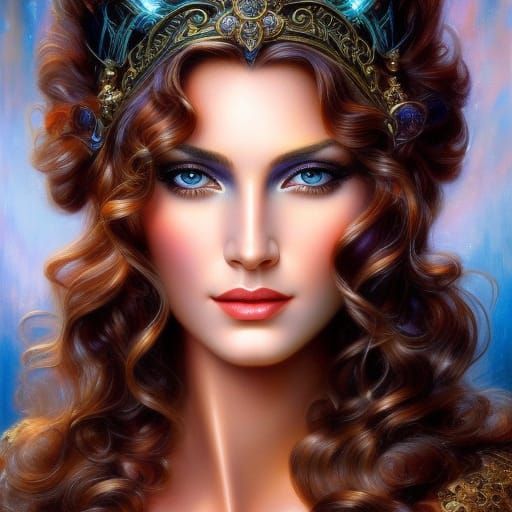 Fantasy Portrait #31 - AI Generated Artwork - NightCafe Creator