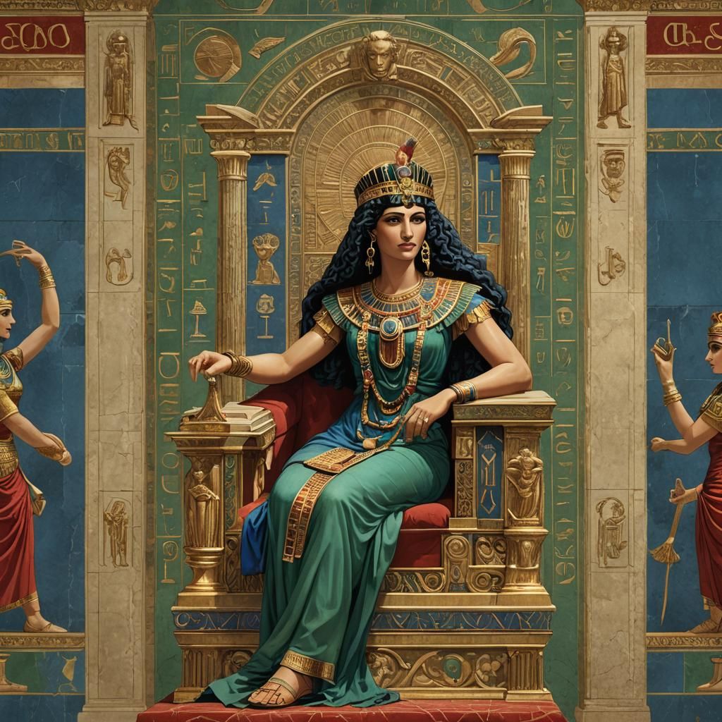 Cleopatra - AI Generated Artwork - NightCafe Creator