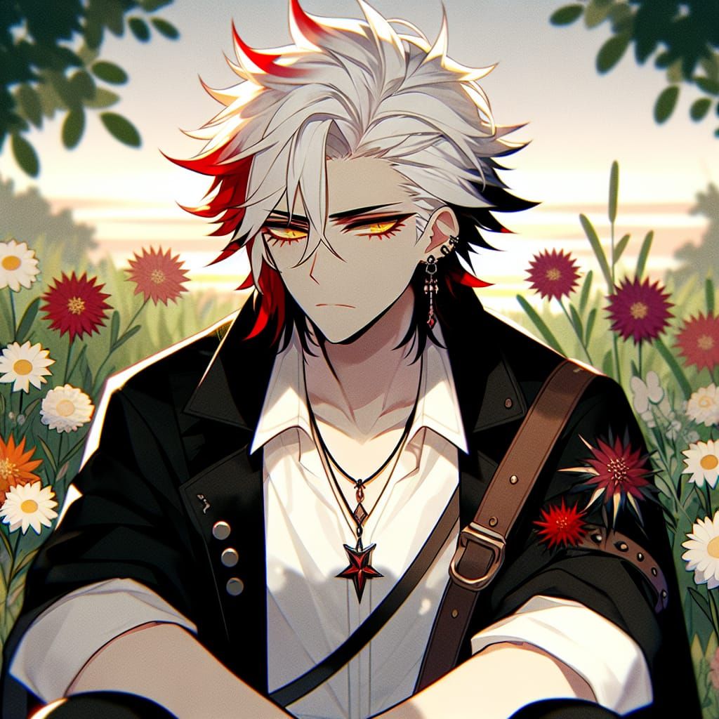 Just Sitting in a garden 🥀