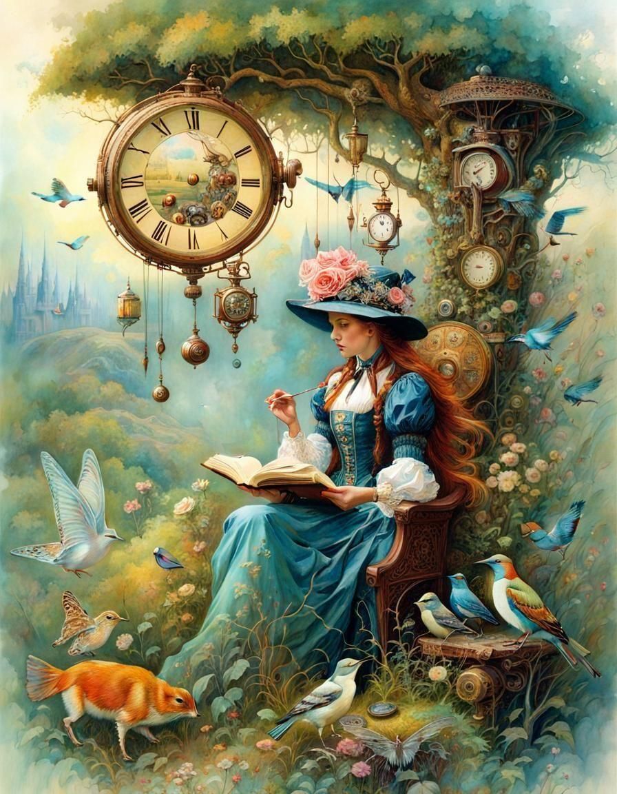 Feeding the imagination  by @Exnir26