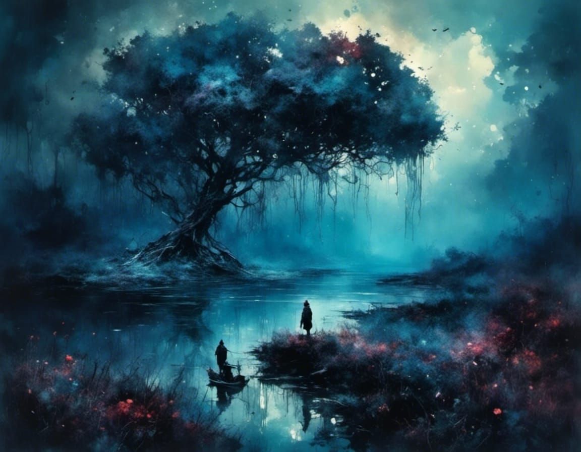 Gliding through the gloaming
