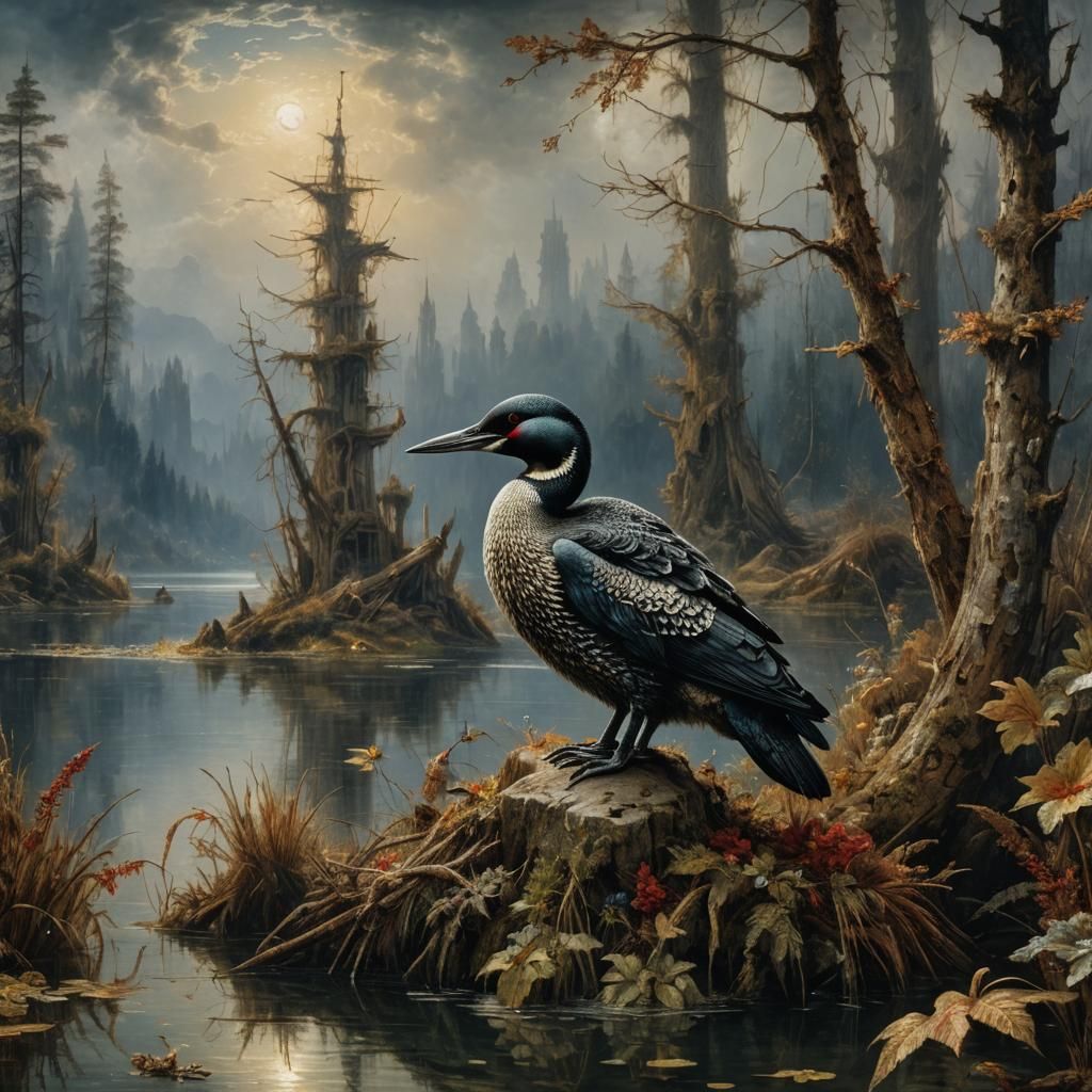 Loon  by @Circe Invidiosa