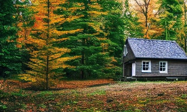 Cottage in the forest