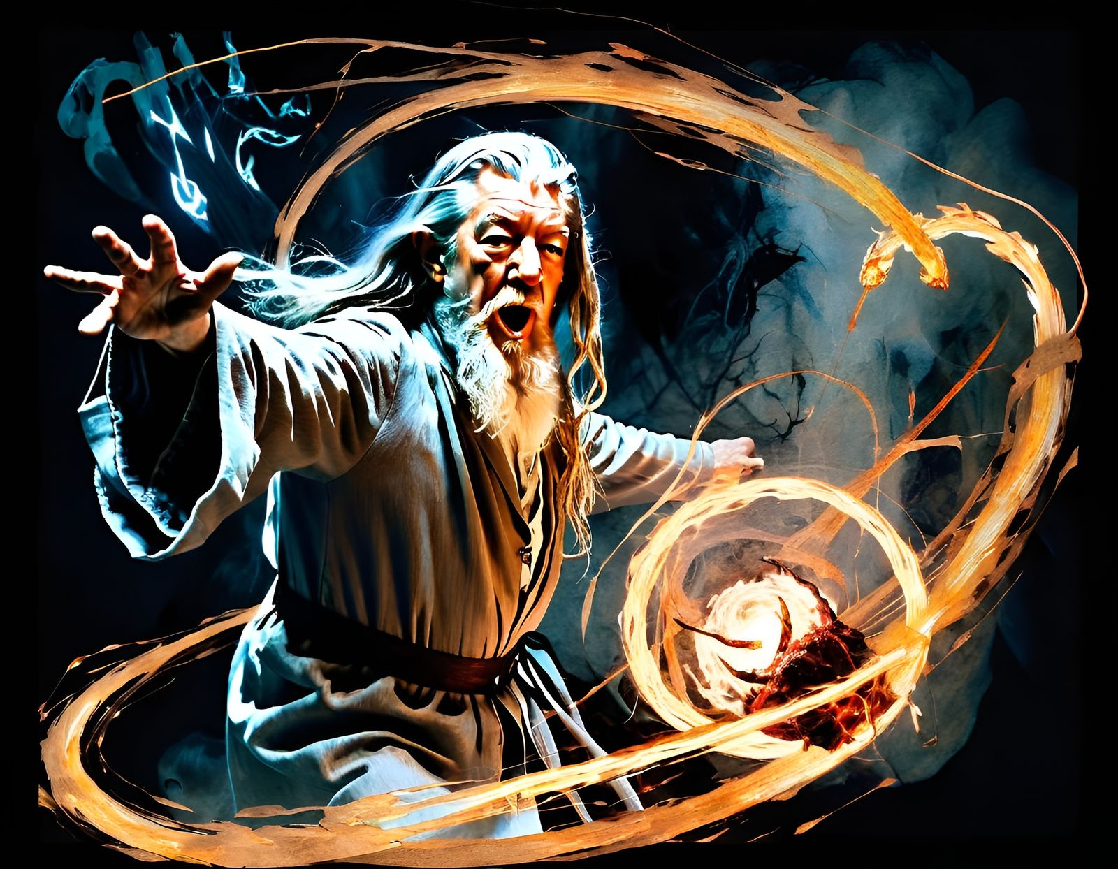  "You shall not pass"  by @Krawuzzn