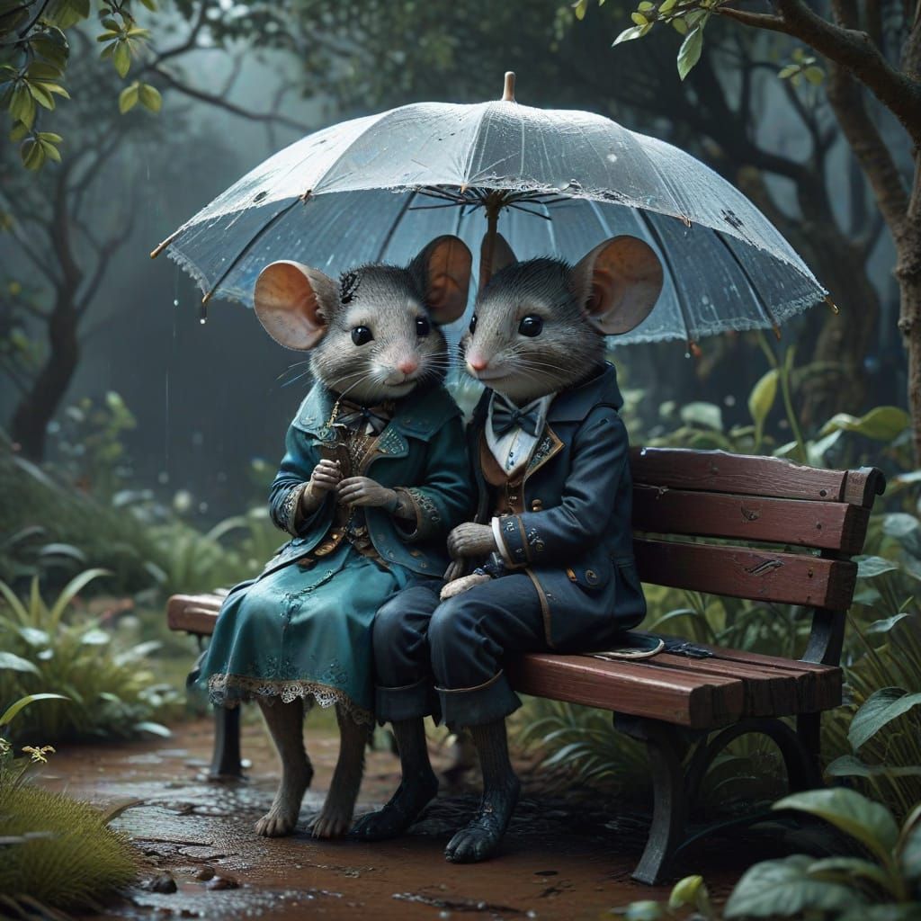 Rainy day in the park  by @JMO