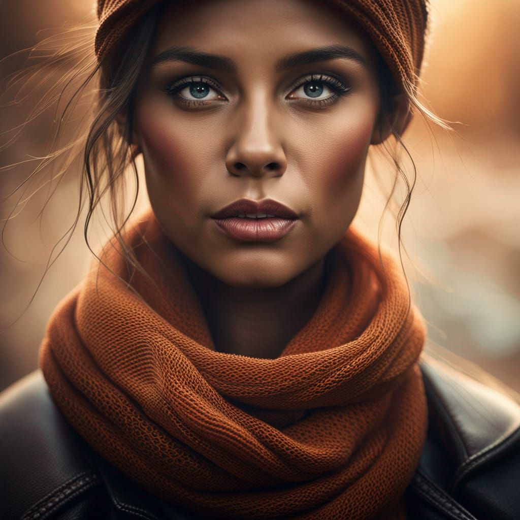 Portrait In Warm Tones AI Generated Artwork NightCafe Creator portrait-in-warm-tones-ai-generated-artwork-nightcafe-creator