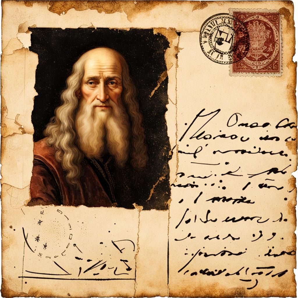 Postcard from Leonardo   by @K F Fox 
