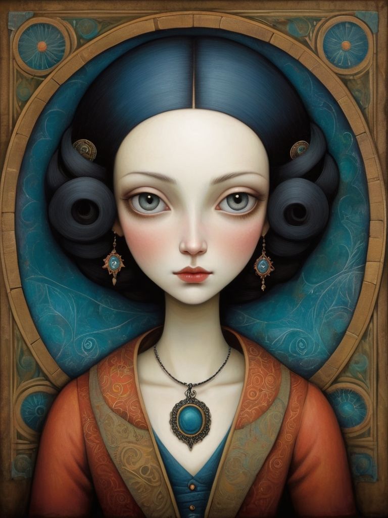 Portrait of a young lady