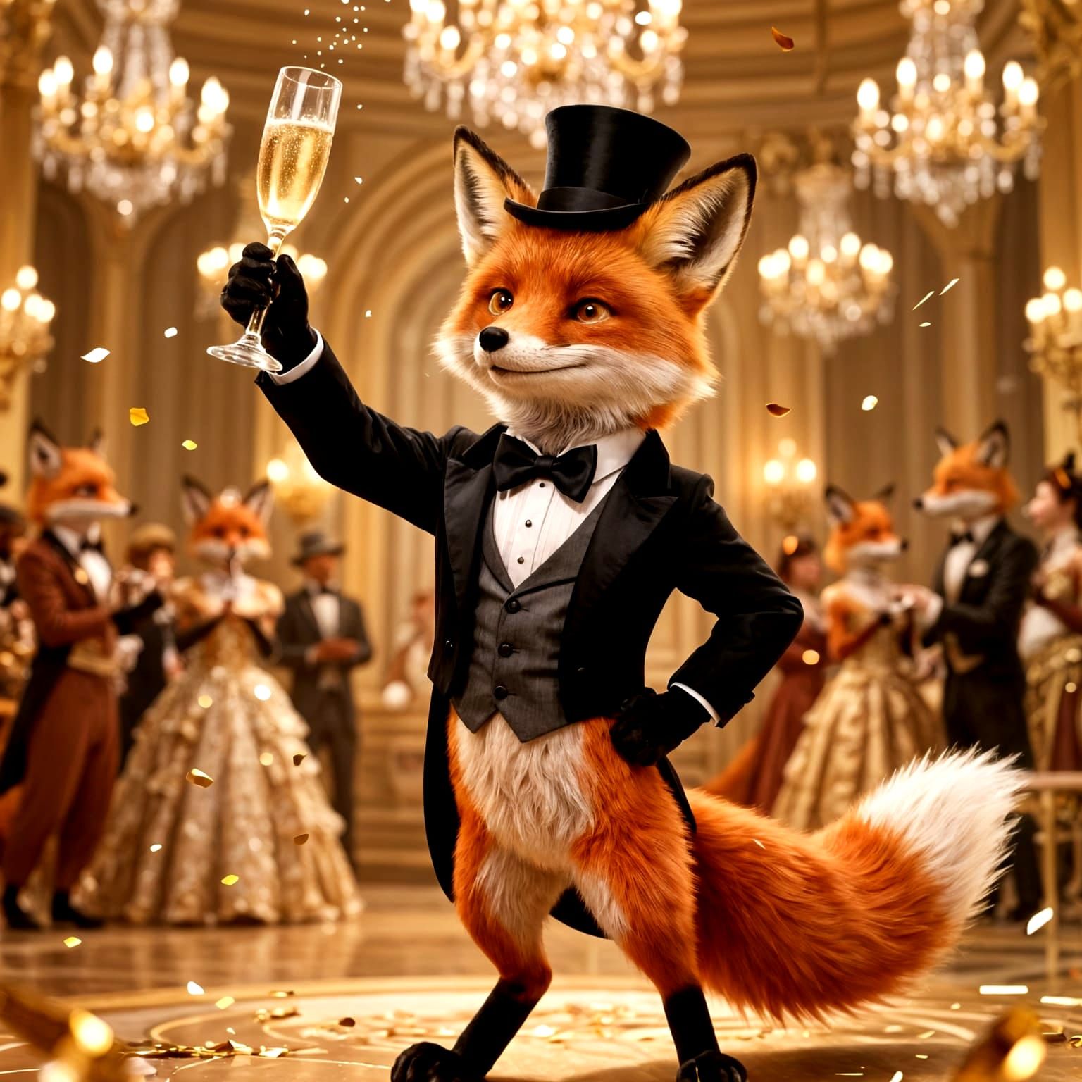 Here's to a bright-eyed and bushy-tailed New Year!  by @Manaconda