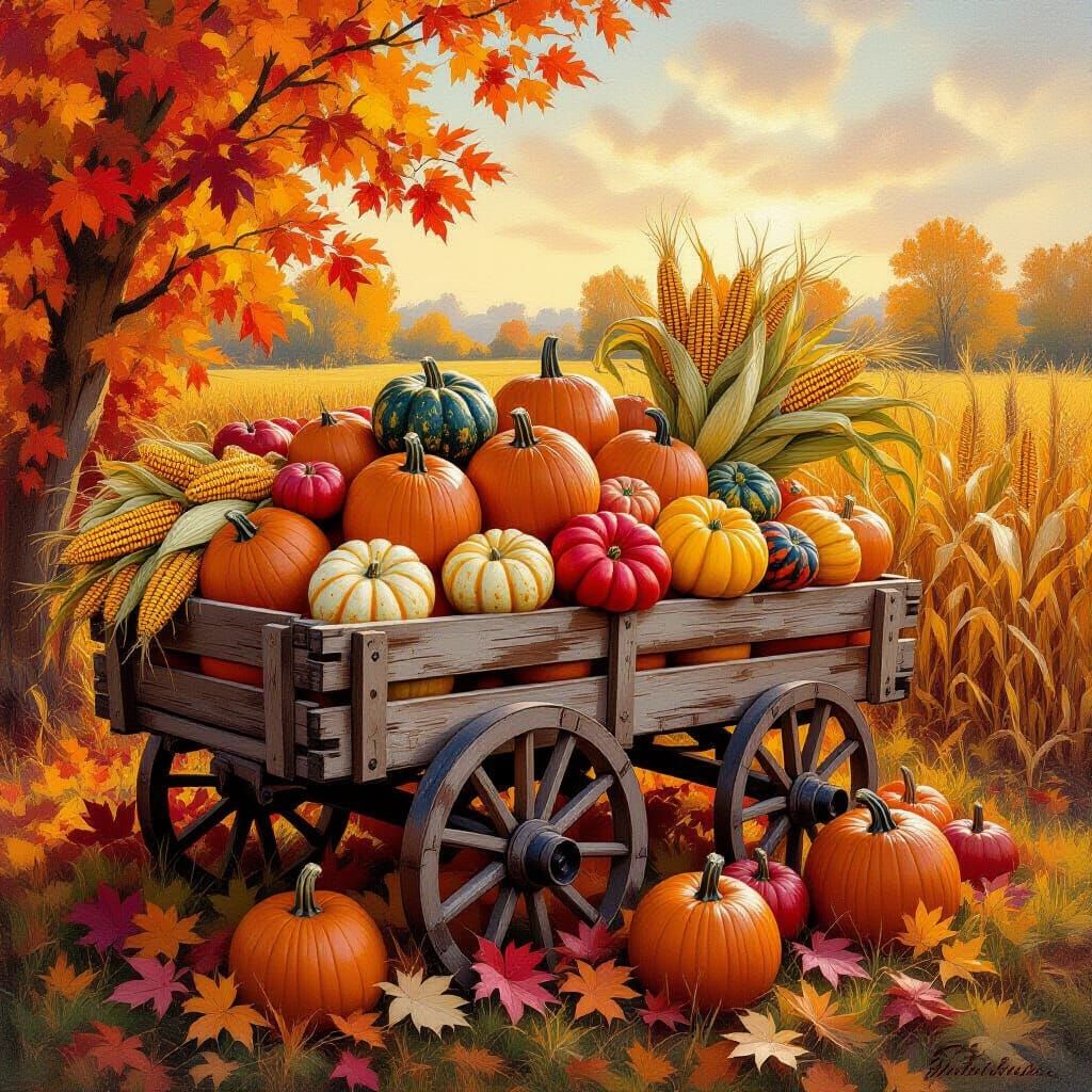 Autumn harvest   by @Justme