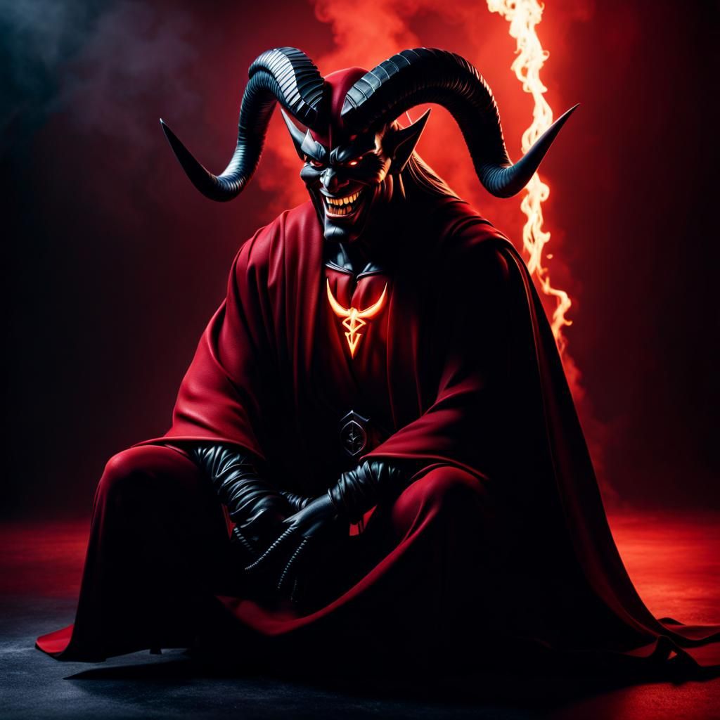 Satan Sitting There, He's Smiling - (Guess the Song) - AI Generated ...