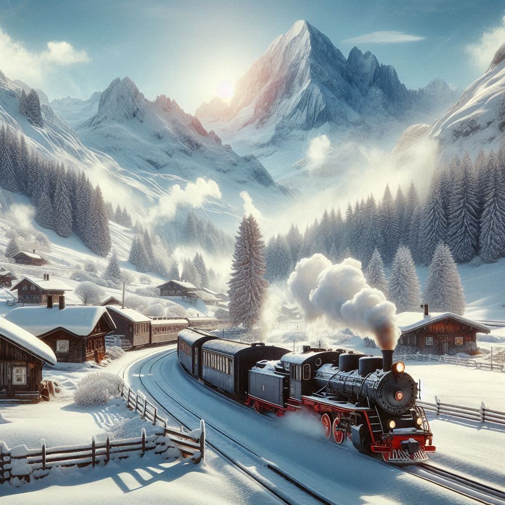 The snow train