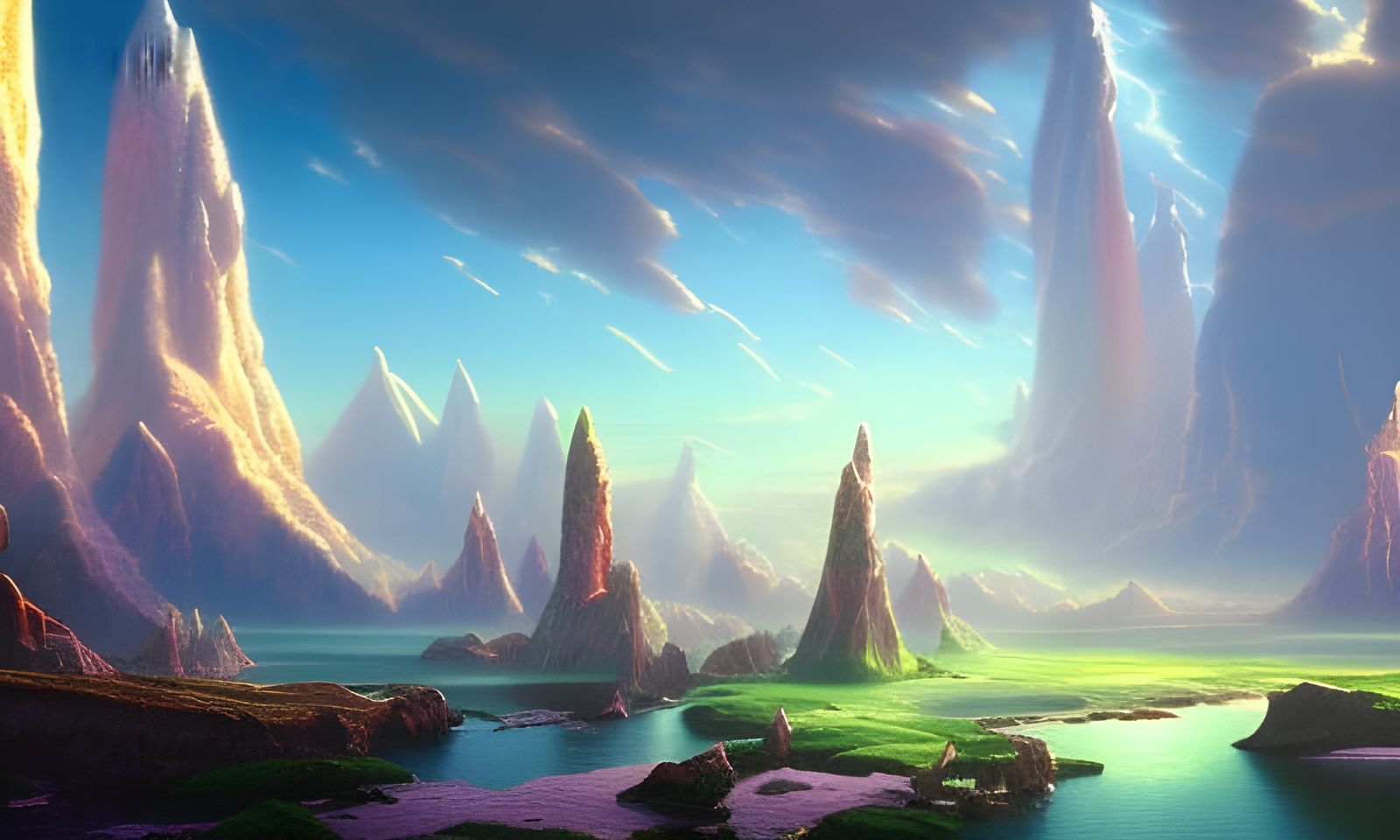 The Legendary Land of Asgard - AI Generated Artwork - NightCafe Creator