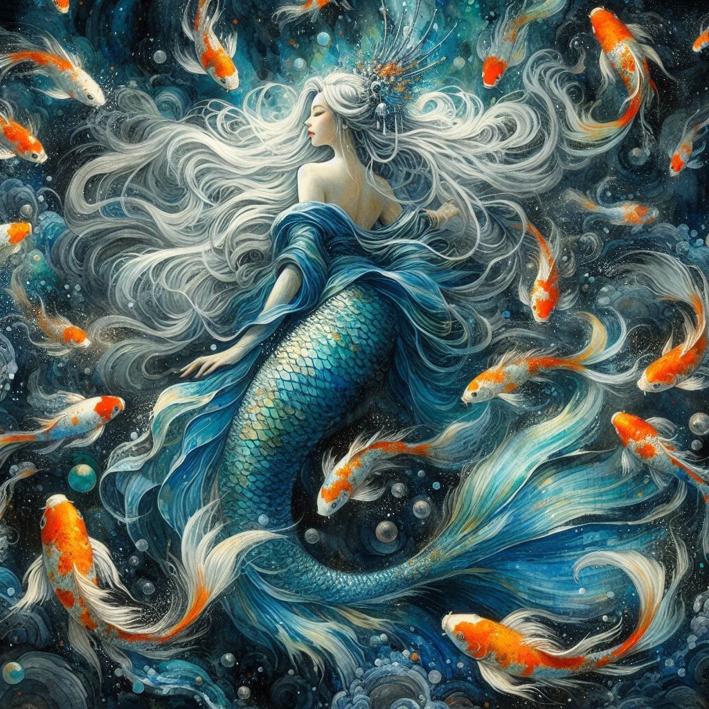 The Koi Mermaid