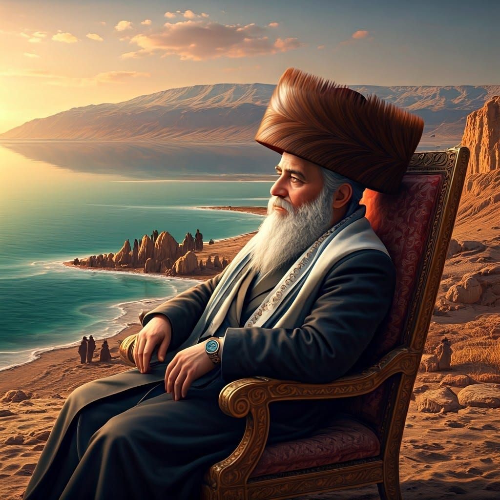 מנוחת השבת אל מול הנוף