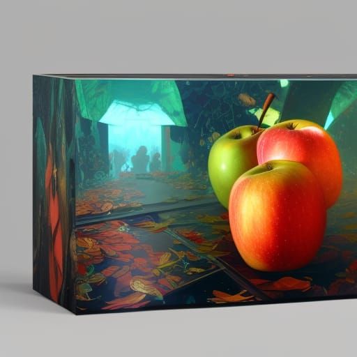 Apples in a box
