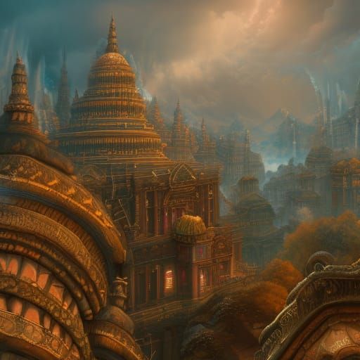Temple in heaven