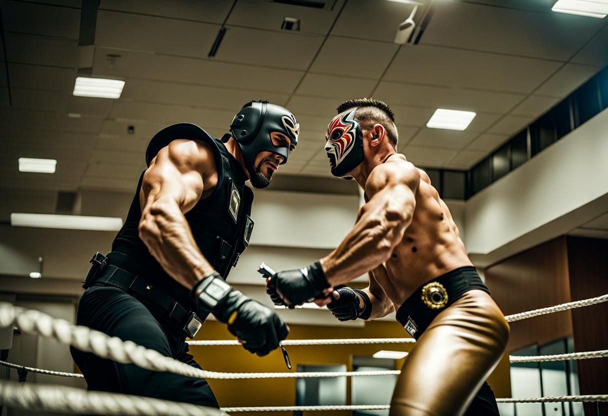 Hospital wrestling