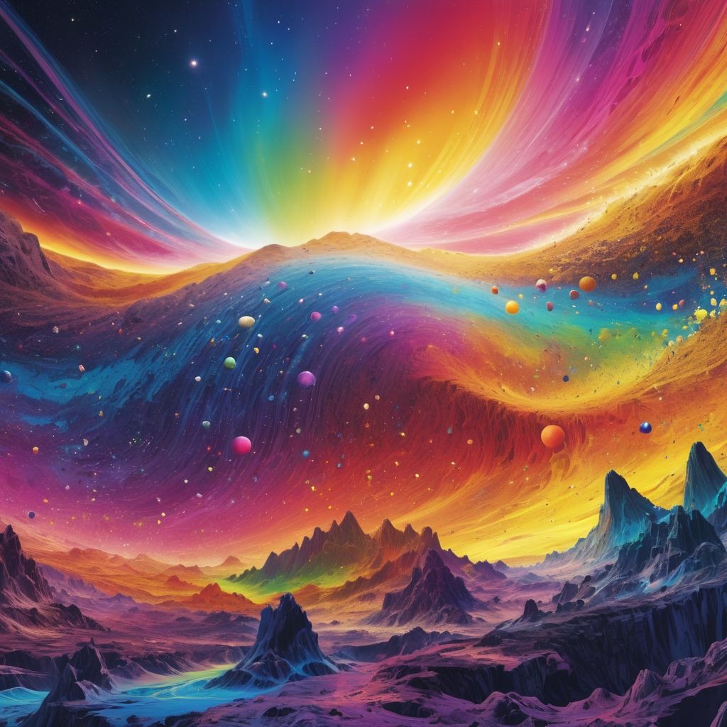 Synesthesia Landscape - Colors