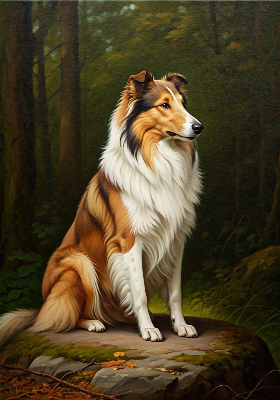 Lassie  by @Calinours70 