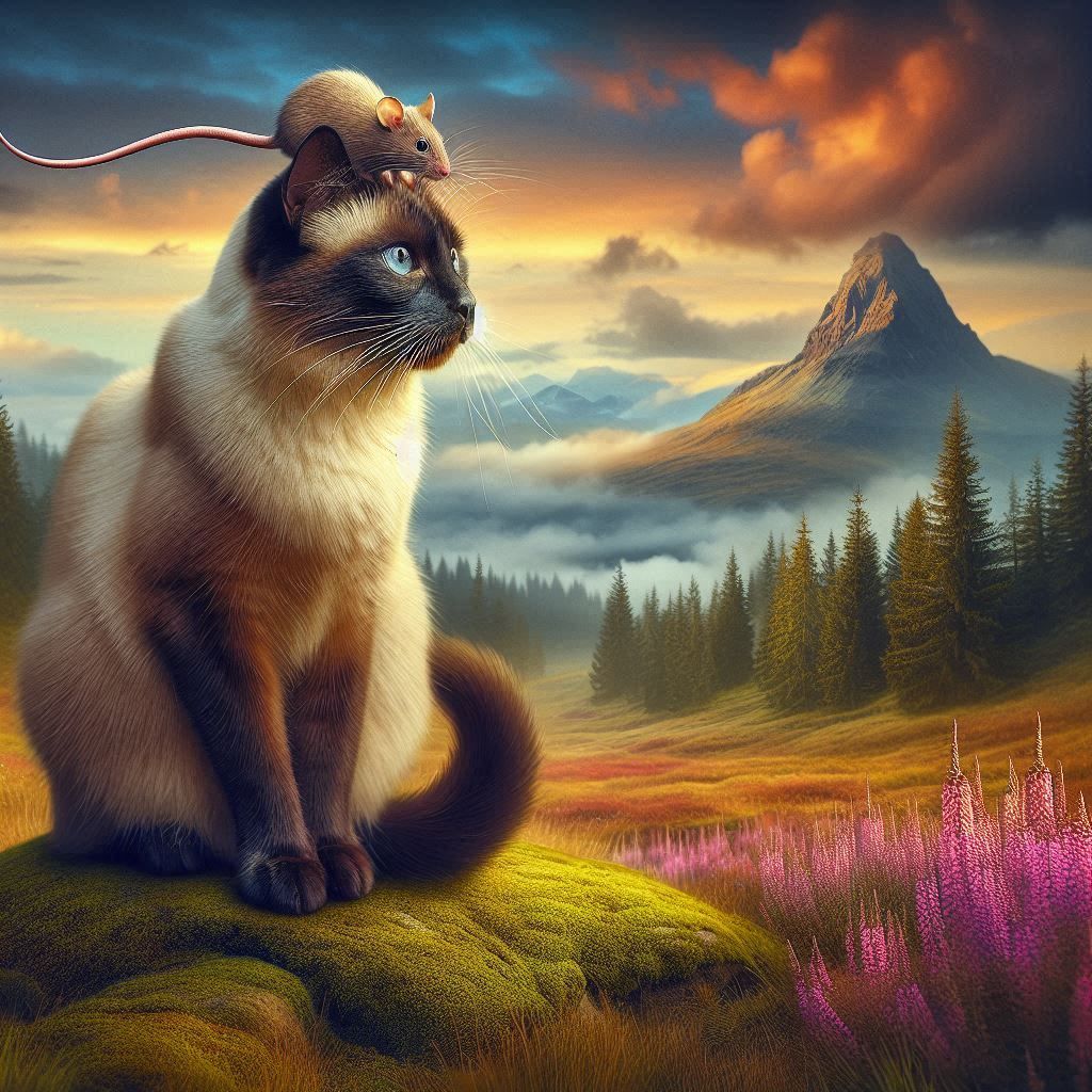 Unlikely freind, big and small.