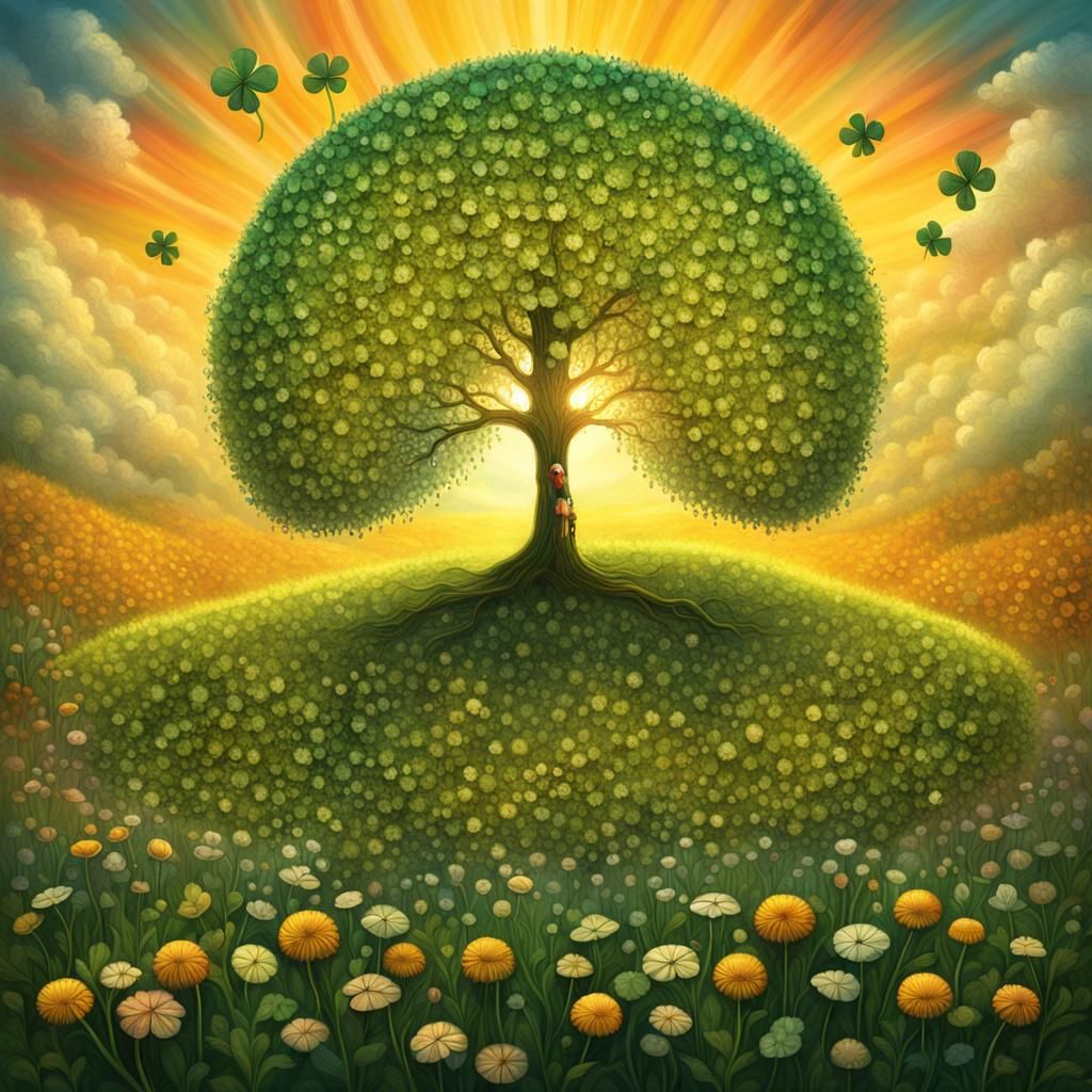 green tree