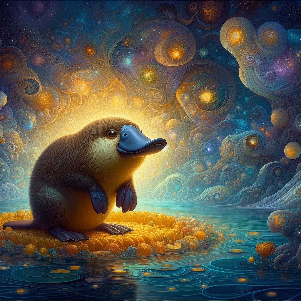 Platypus in a fantasy world