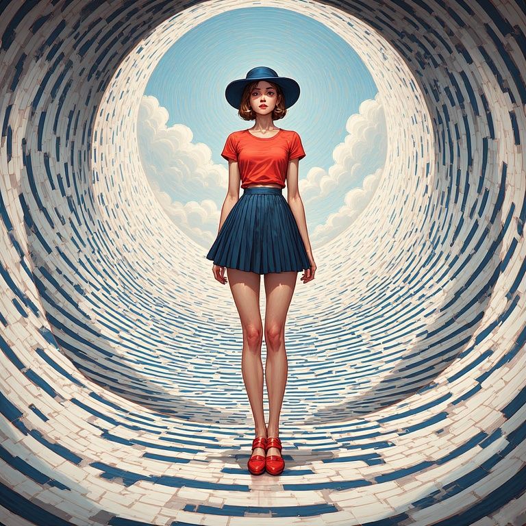 Optical illusion chamber