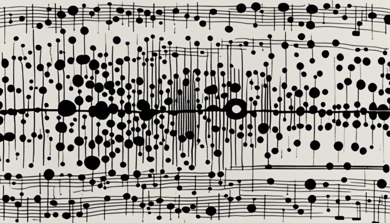 graphic score - AI Generated Artwork - NightCafe Creator