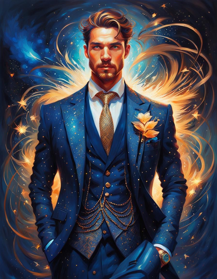 Well Dressed Man  by @Ate My Crayons 