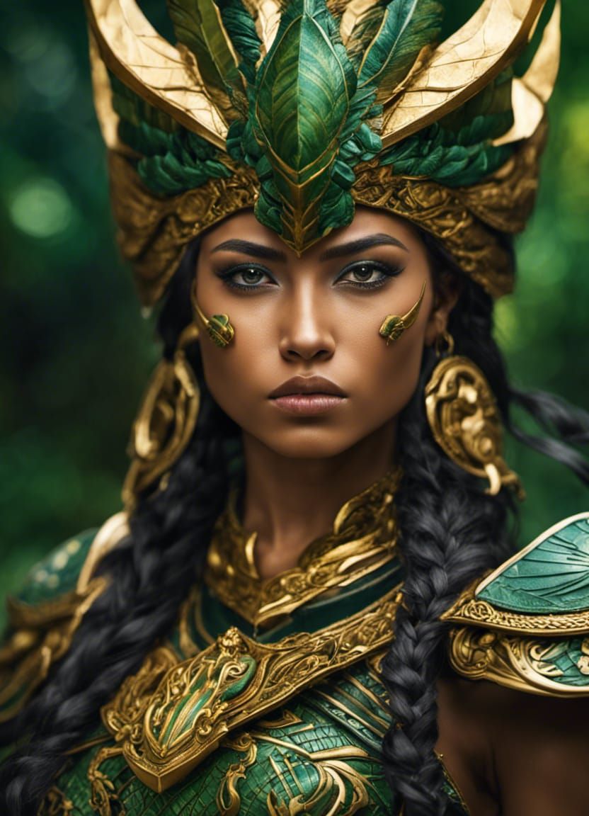 Amazonian princess - AI Generated Artwork - NightCafe Creator