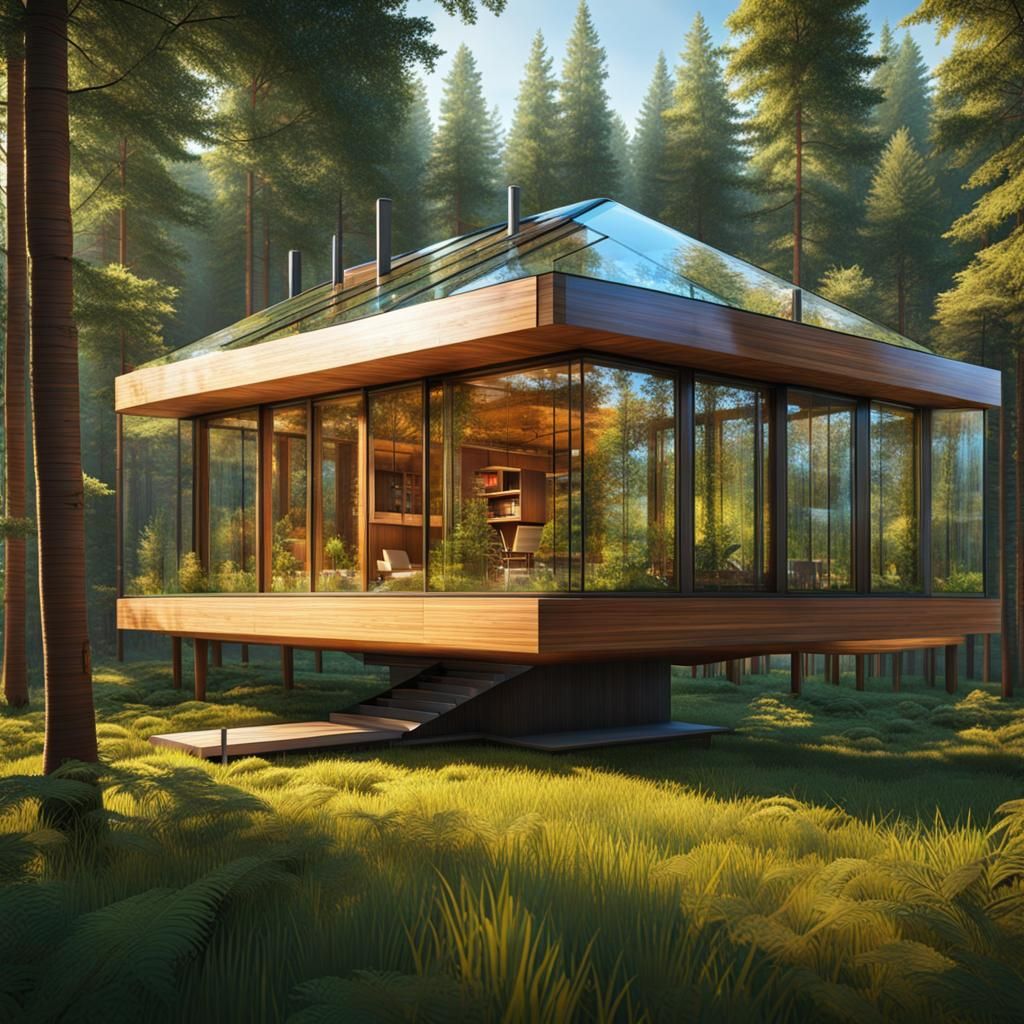 Dream Home - AI Generated Artwork - NightCafe Creator