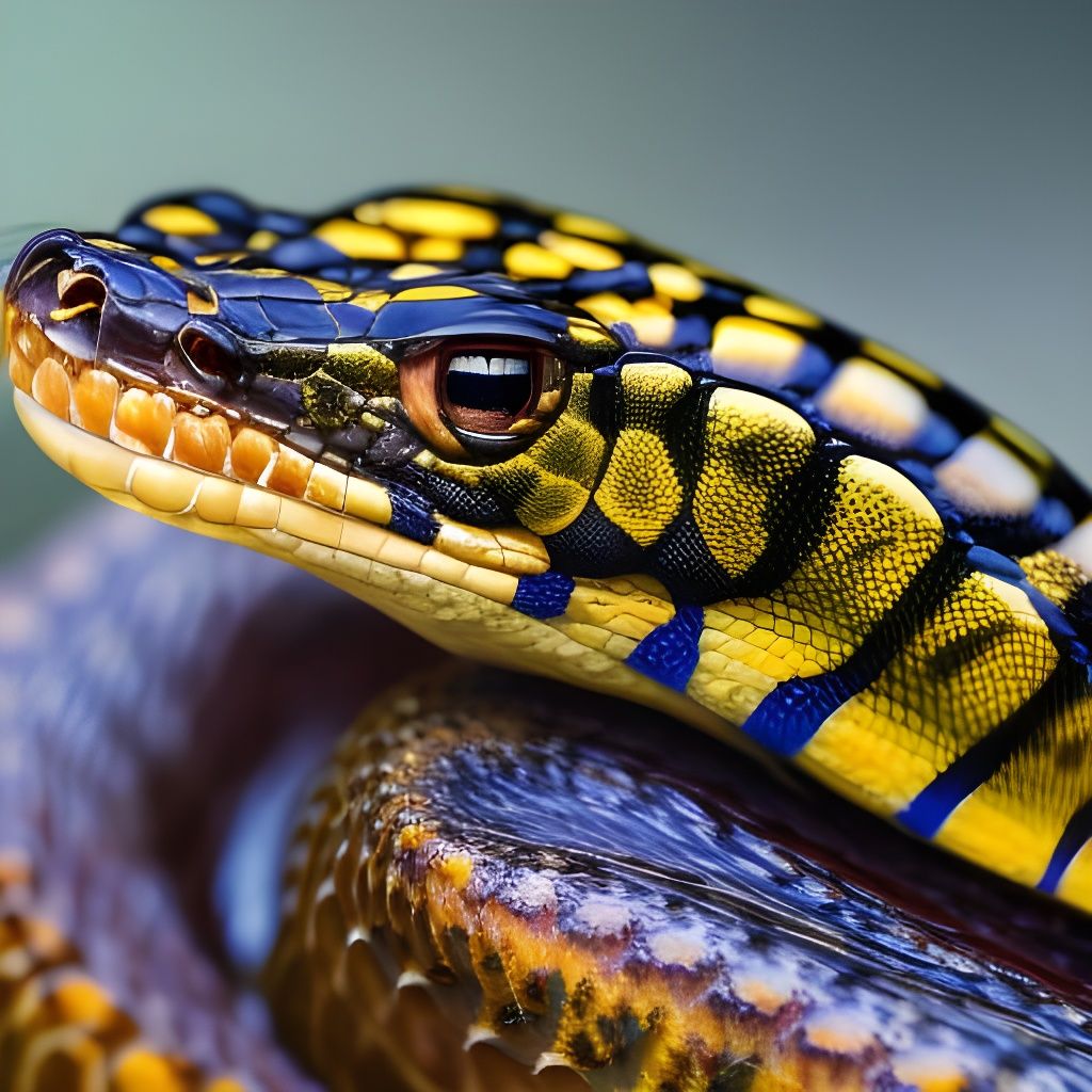 A venomous snake  by @shurupovertman