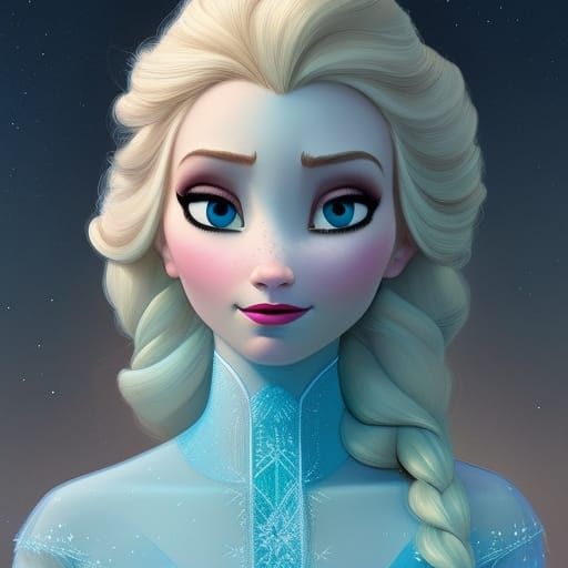 Elsa - AI Generated Artwork - NightCafe Creator